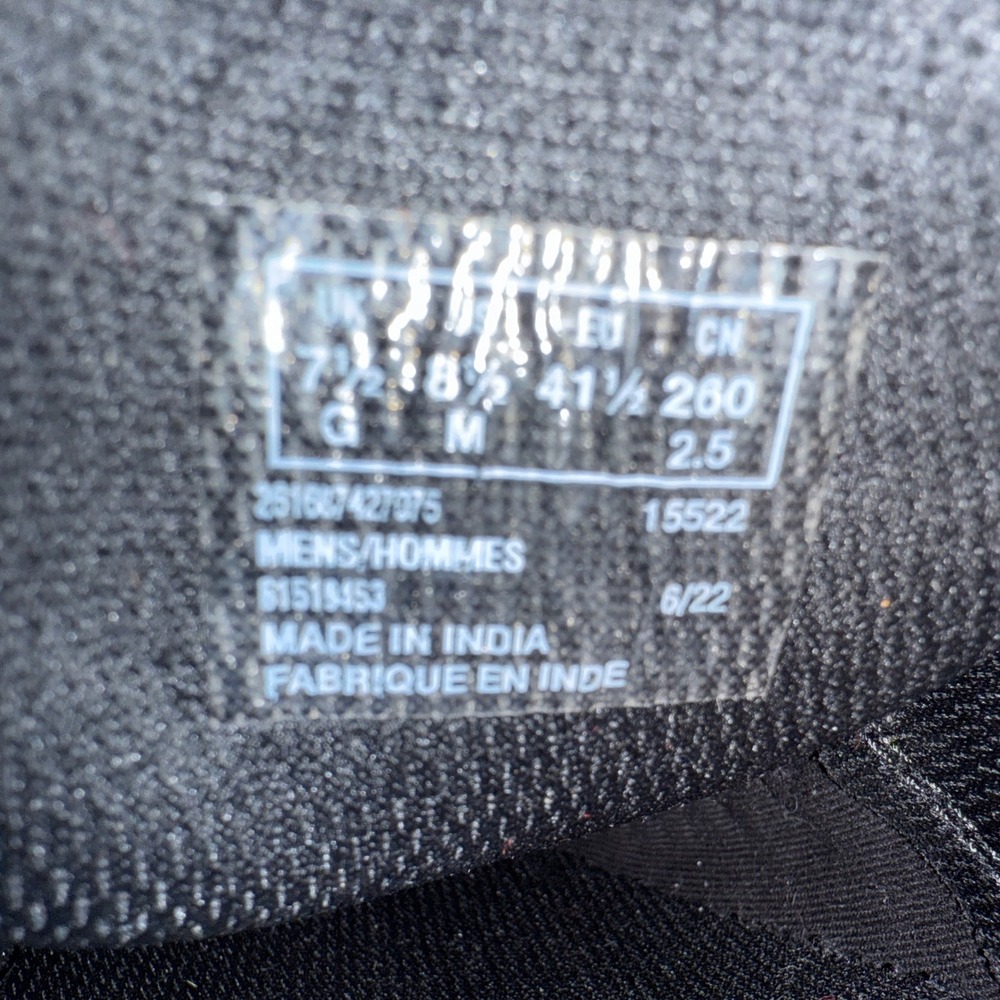 Clarks EUC Chacre Black Orange‎ Combi Wool Wallabee Crepe Sole Boots sz 8 1/2 - Picture 7 of 9